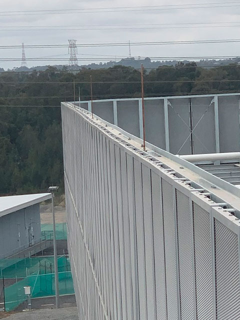 2m lightning installation cdc data centre eastern creek