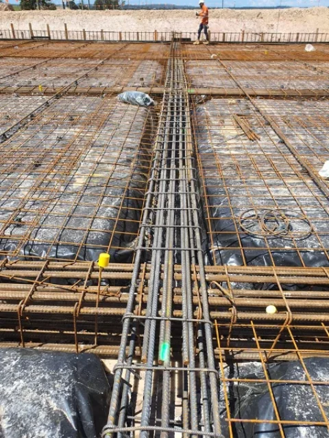 CS3 continuity testing of basement floor