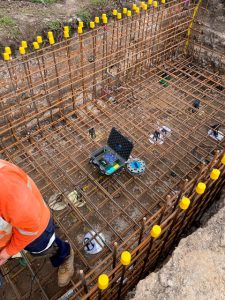 continuity testing embedded welding 132kV joint bay macquarie park