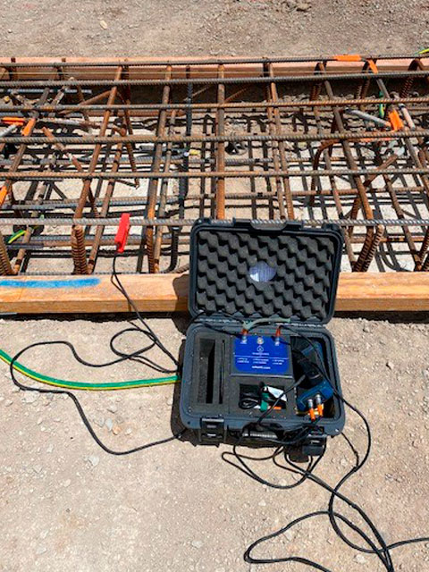 continuity testing embedding welding roberts road zone substation