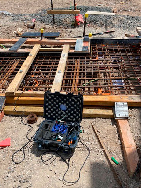 continuity testing embedding welding roberts road zone substation