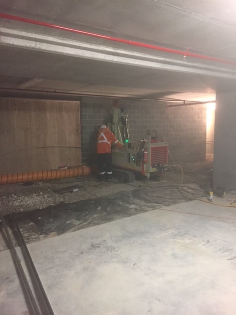 Earthing Solutions Compact Drill Macquarie Park Basement 2