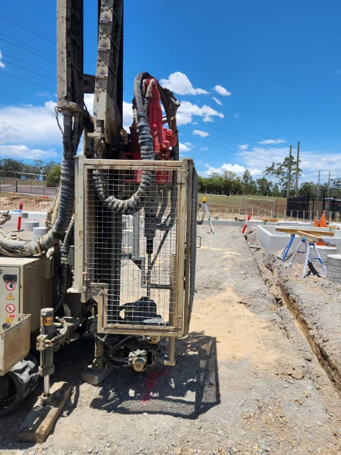 brandy hill bess earthing solutions drill setup for supply and installation of 10m electrodes