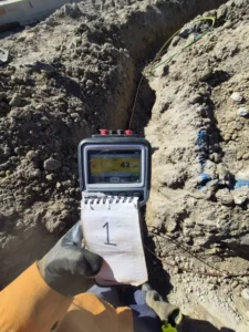 menanagle park sewerage network ductor test of connection