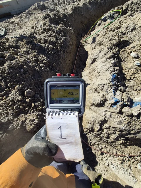 menanagle park sewerage network ductor test of connection