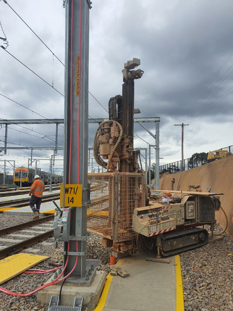 earthing solutions drill rig set up mt victoria switch earthing project