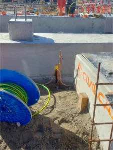 menanagle park sewerage network electrode and connections