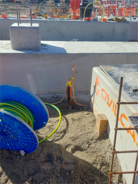 menanagle park sewerage network electrode and connections