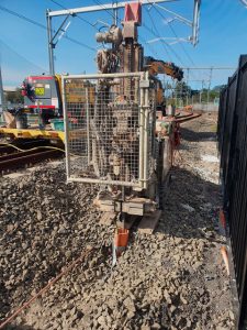 install deep electrodes hv earthing marrickville rail corridor