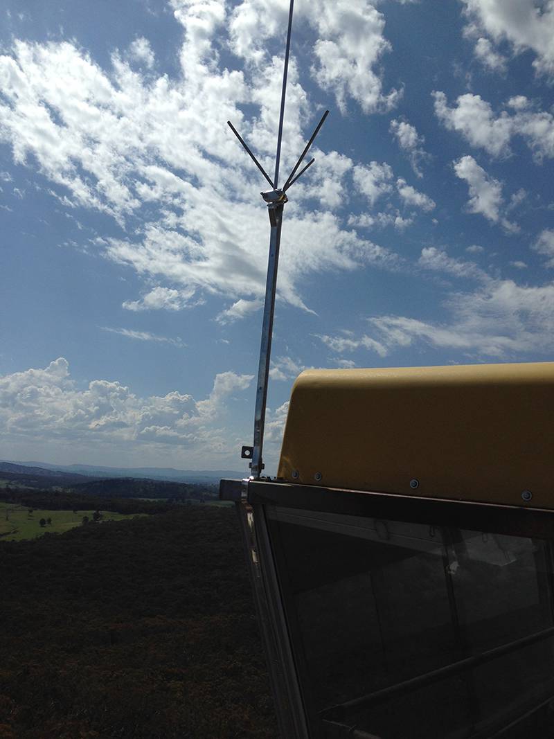 lightning protection system fire tower lookout nsw