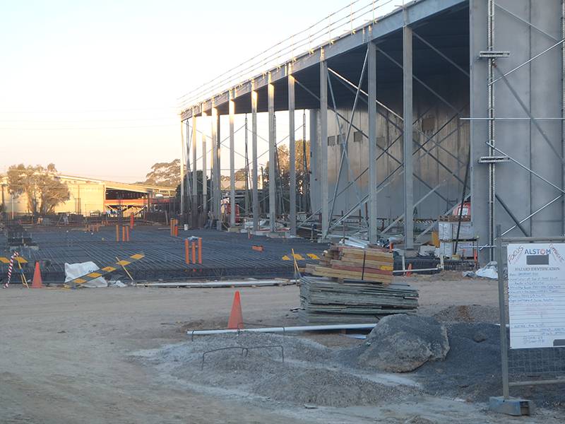 Potts Hill Transgrid Substation earth grid installation