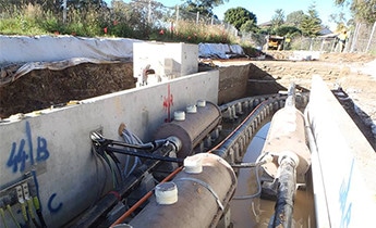 Holroyd underground overhead earthing